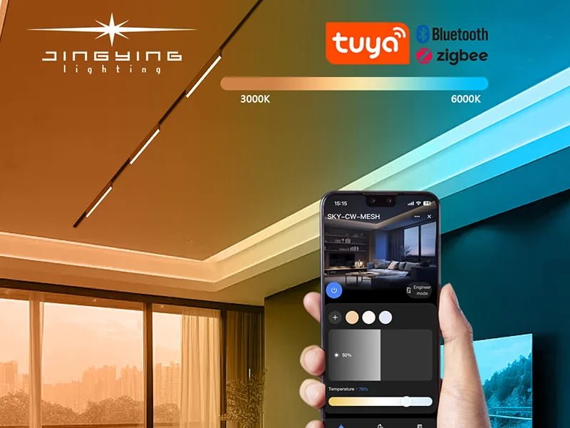 26mm aluminum surface mounted magnetic track linear light 48V 5W/10W/15W/20W/30W from Track Lighting Factory