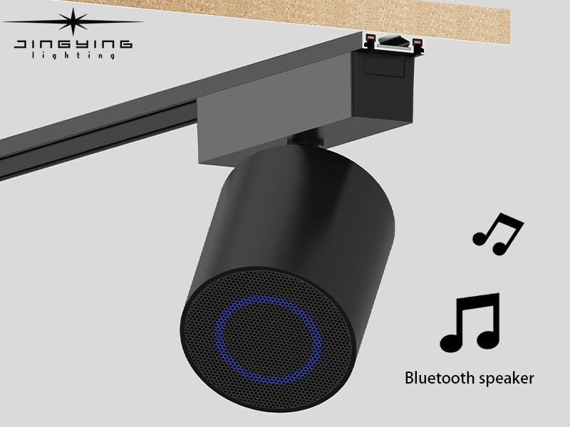 26mm ultra-thin track aluminum Bluetooth speaker 48V from Track Lighting Factory