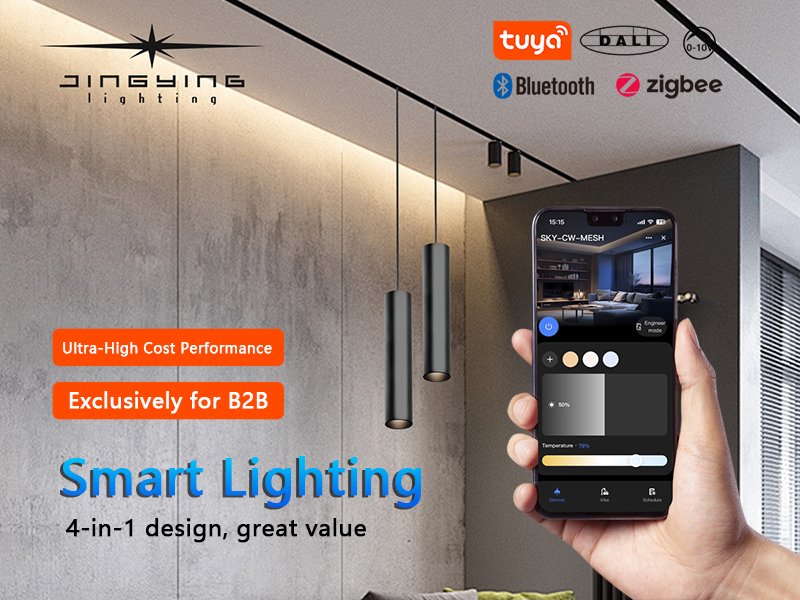 E20 Smart Dimmable Magnetic Track Pendant Light Track Lighting Factory