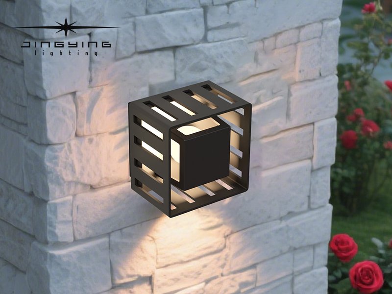 Structural Waterproof LED Outdoor Aluminum Wall Lamp for Apartment Lighting Factory