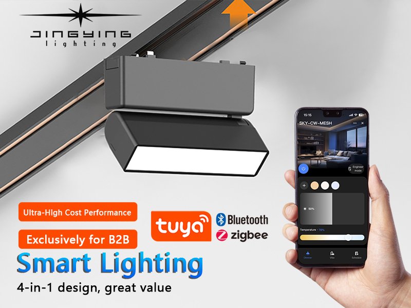 High end Ultra-Thin Track Samrt Light for Hotel Lighting Made in China