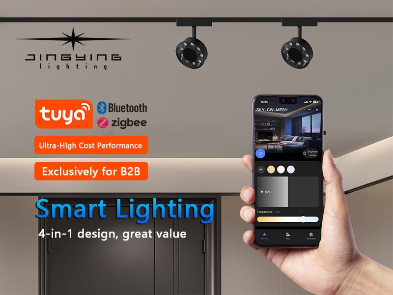High End LED Aluminum Magnetic Smart Spotlight for Hotel Lighting Suppliers
