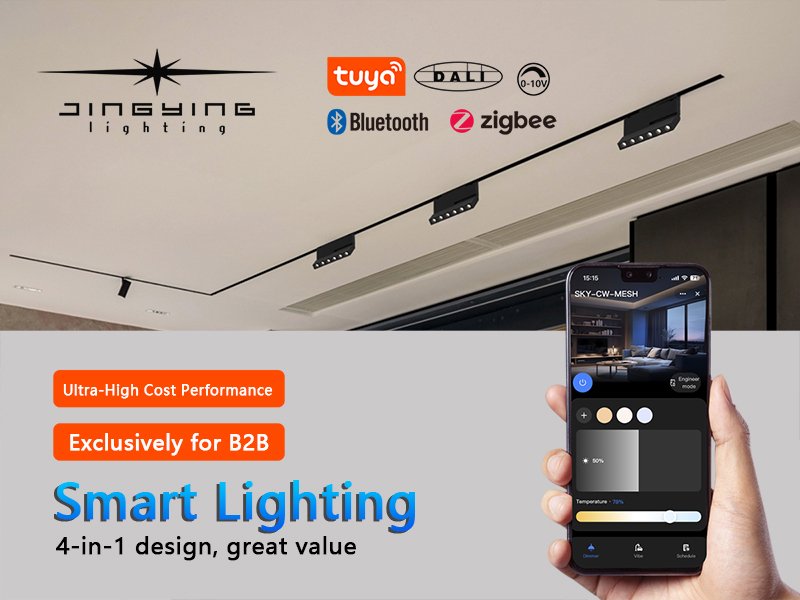 Adjustable Grille Light Tuya Smart Lighting DALI Lighting Solutions Provider